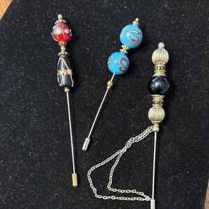 Vintage Large Hat Stick Pins